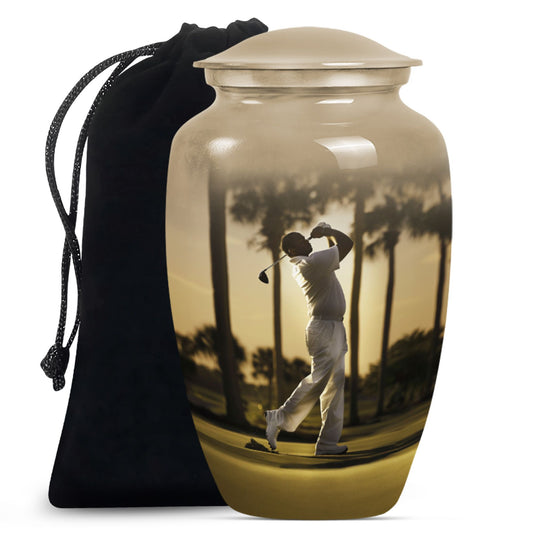 Golf Cremation Urns For Human Ashes - Funeral Urns For Mom and Dad