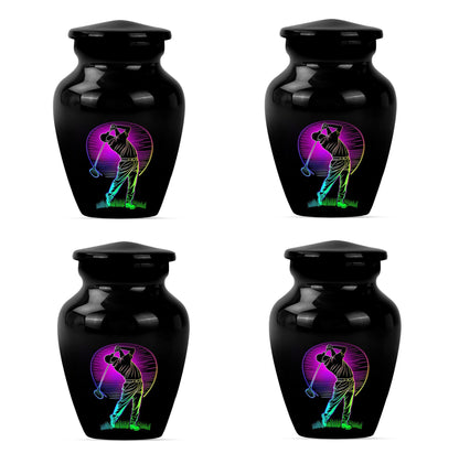 Personalized Golf Cremation Urn for Adult - 10-inch, 200 cu in - Yatskia