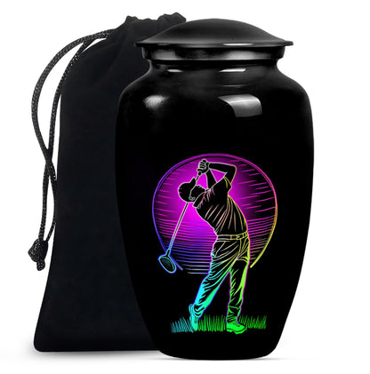 Elegant 10-inch classic golf urn
