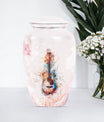 classic guitar urn for burial.