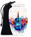 Guitar Urn For Ashes Adult Male Large Funeral, Ashes Urn For Ashes