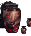 Guitar Cremation Urns For Large Human Ashes - Funeral Urns For Men