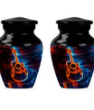 Guitar Urns For Human Ashes Adult Man Large Funeral, Ashes Urn