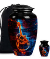 Guitar Urns For Human Ashes Adult Man Large Funeral, Ashes Urn