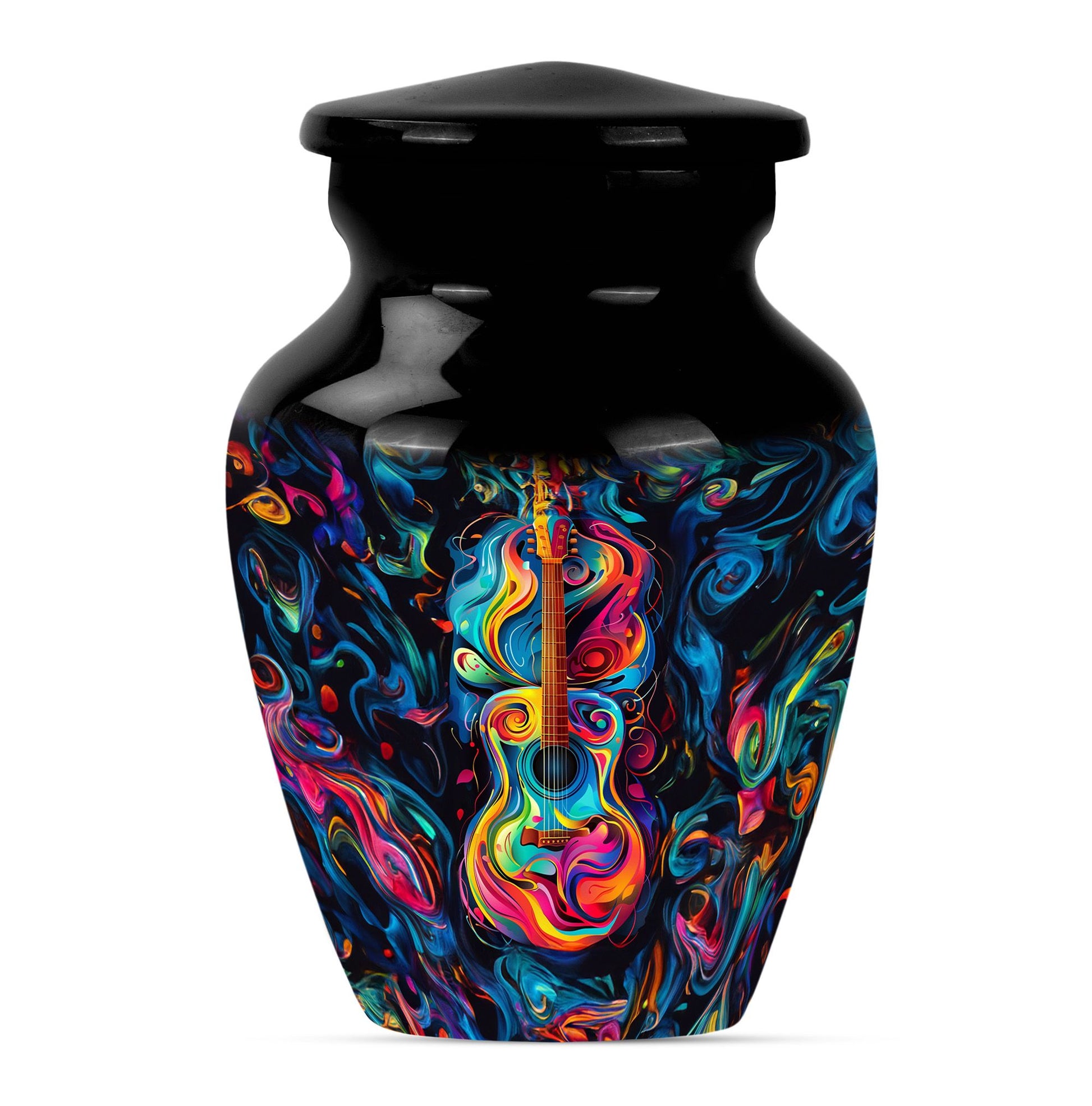 Guitar Urn For Human Ashes - Burial Urns For Men & Women