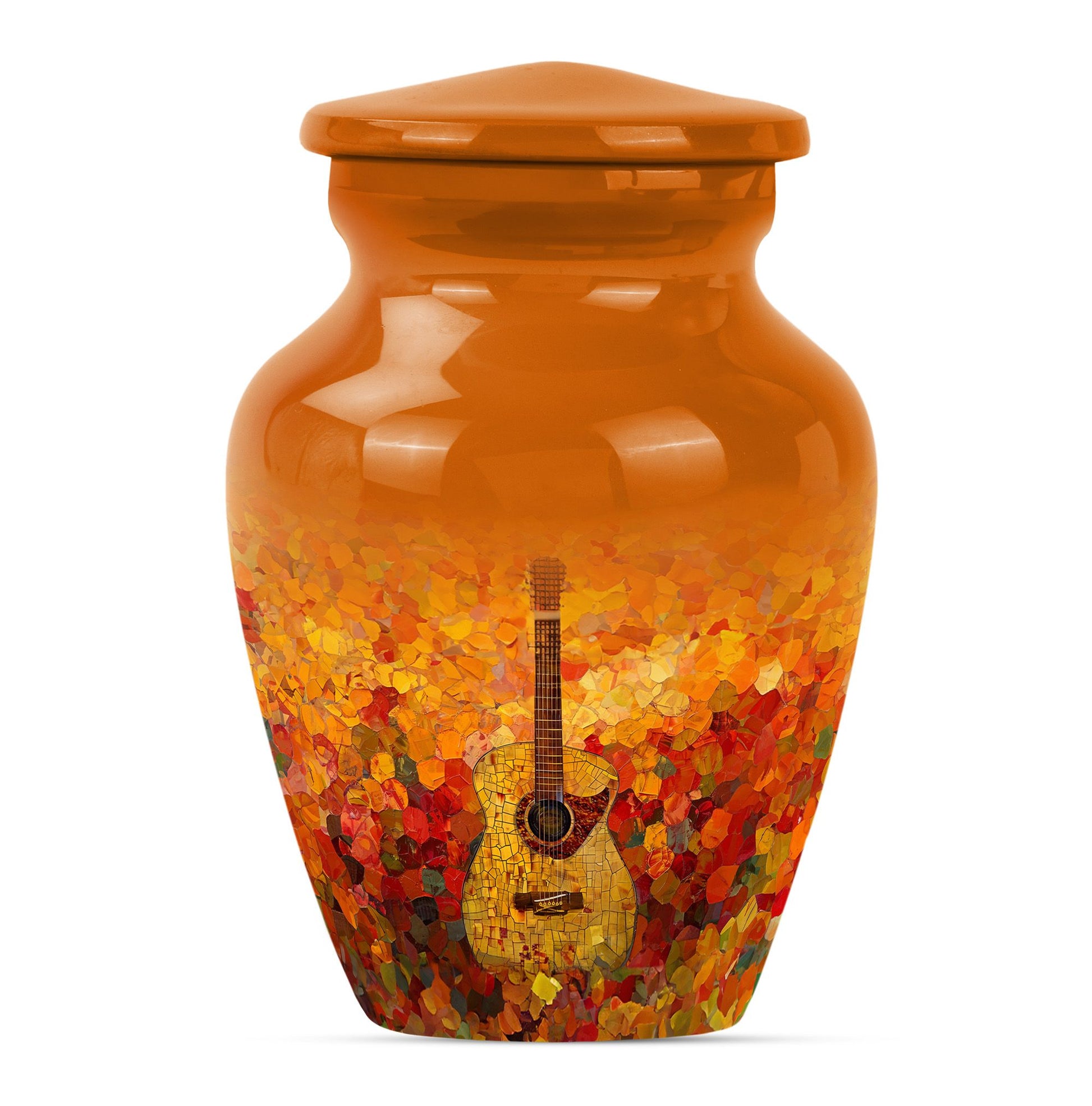 Guitar Cremation Urns For Human Ashes Funeral, Ashes Urn