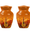 Guitar Cremation Urns For Human Ashes Funeral, Ashes Urn