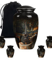 Guitar Small Urn Large Funeral, Ashes Urn For Ashes