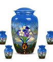 stained glass urn for adult burial