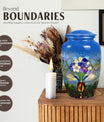 stained glass urn for adult burial