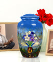 stained glass urn for adult burial