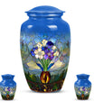 stained glass urn for adult burial