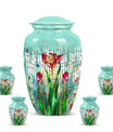 Stained Glass Cool Urns For Ashes - Funeral Urns For Man and Women