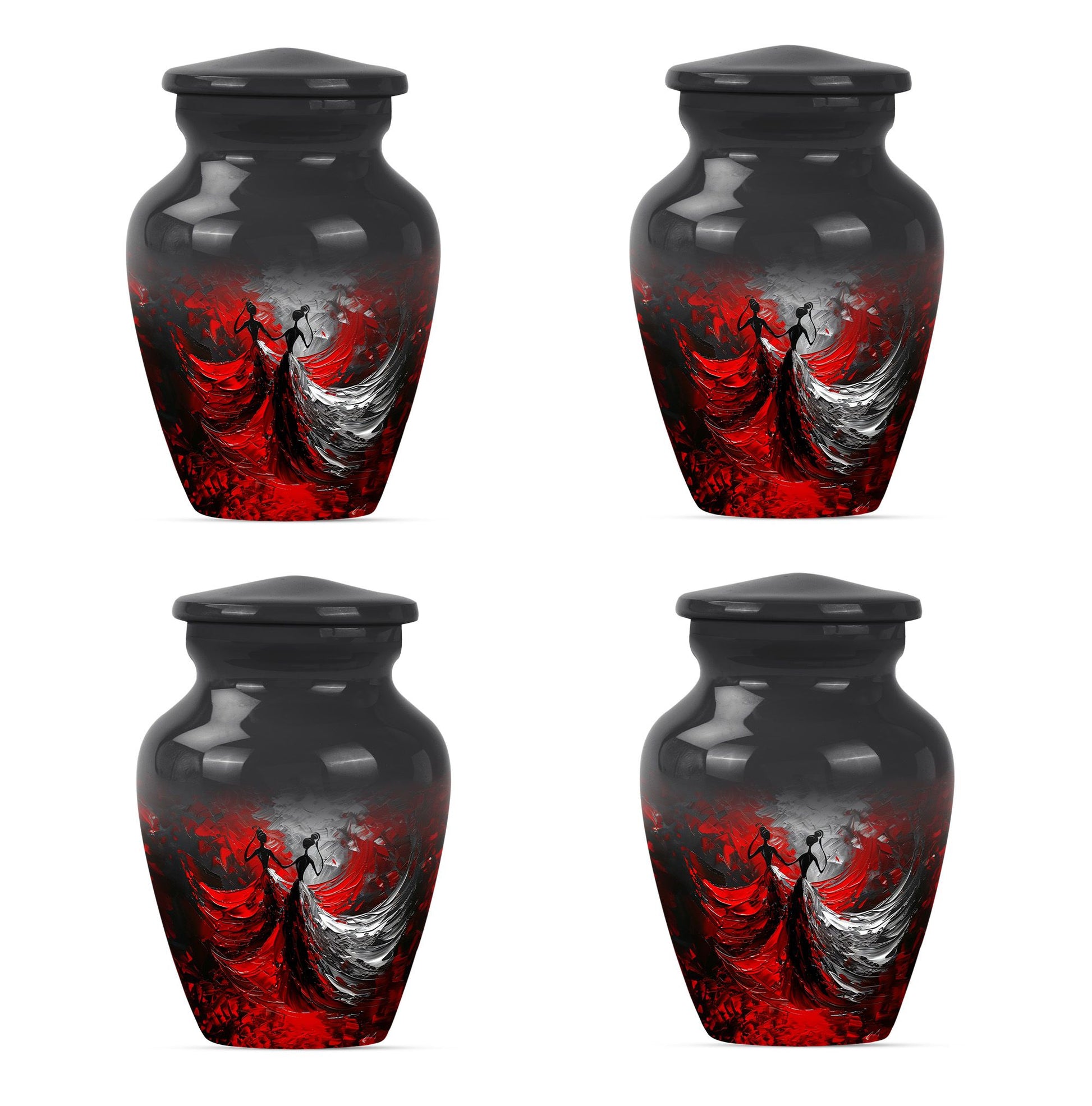 Dancing Mini Urns For Ashes Funeral, Ashes Cremation Urn