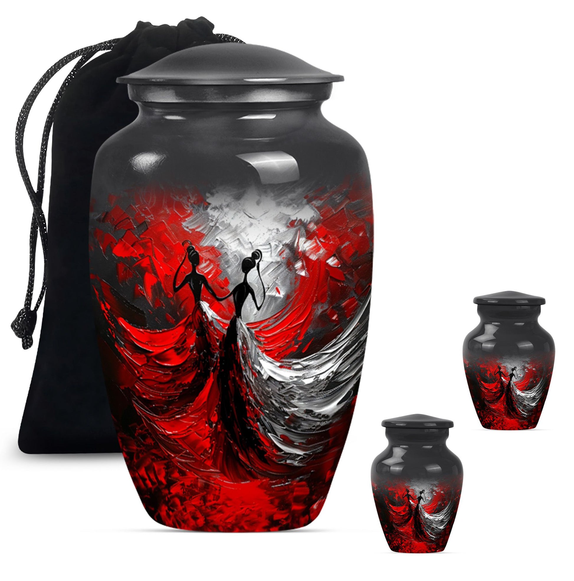 Dancing Mini Urns For Ashes Funeral, Ashes Cremation Urn