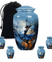 Dancing Urn for burial cremation, 