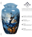 Dancing Urn for burial cremation, 