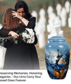 Dancing Urn for burial cremation, 