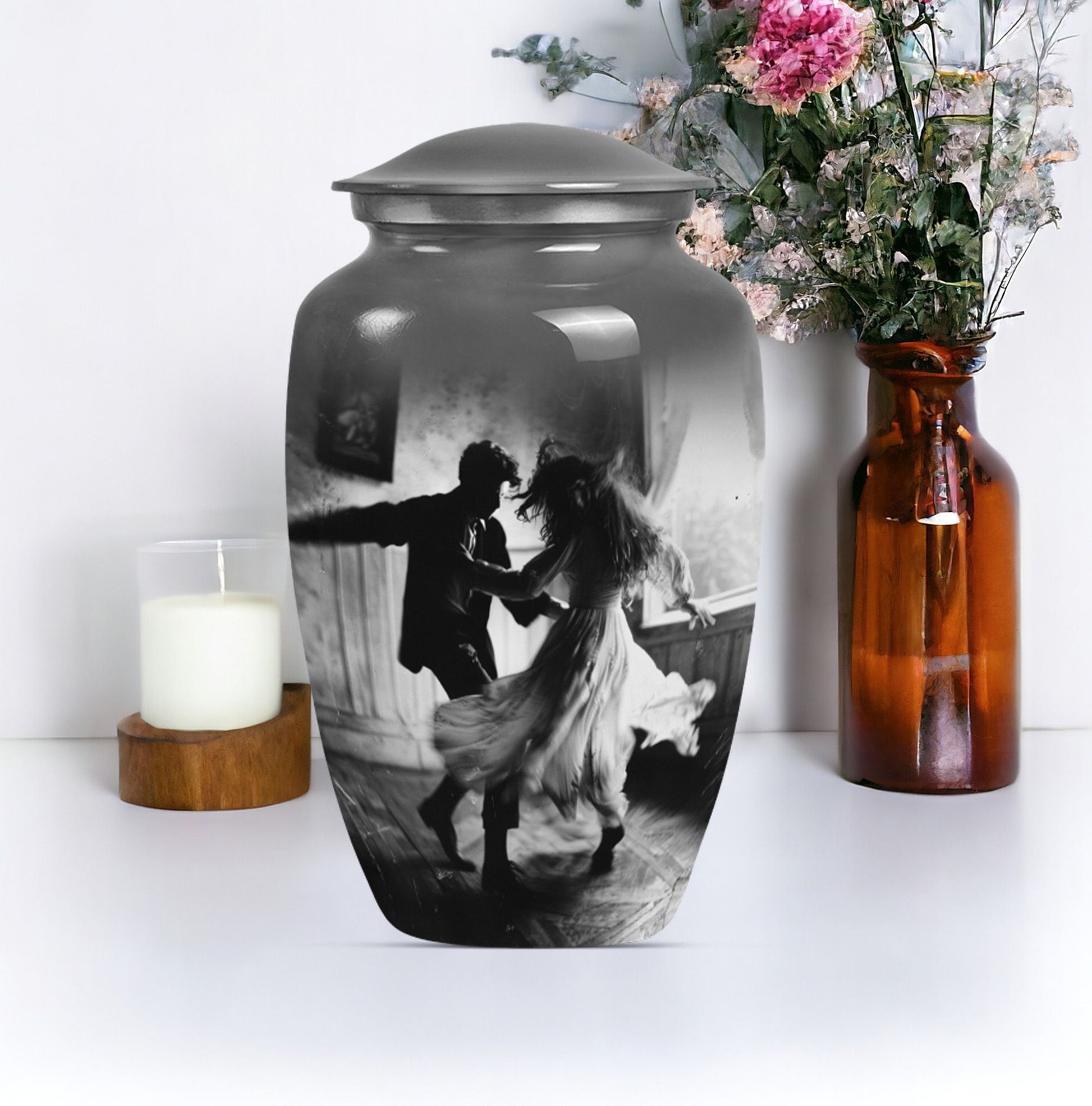 dancing Urn for human ashes.