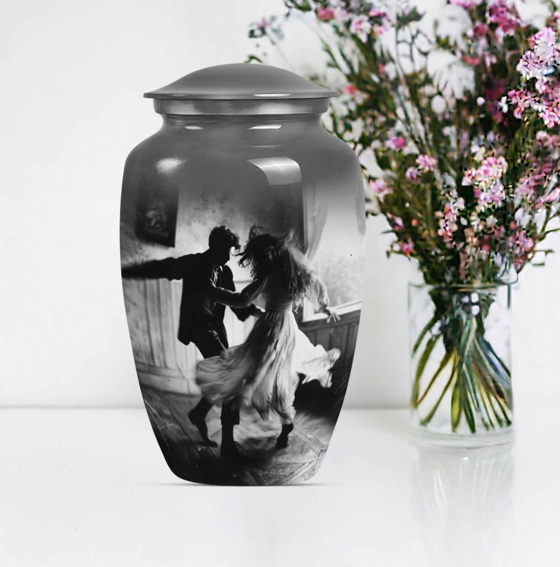 dancing Urn for human ashes.