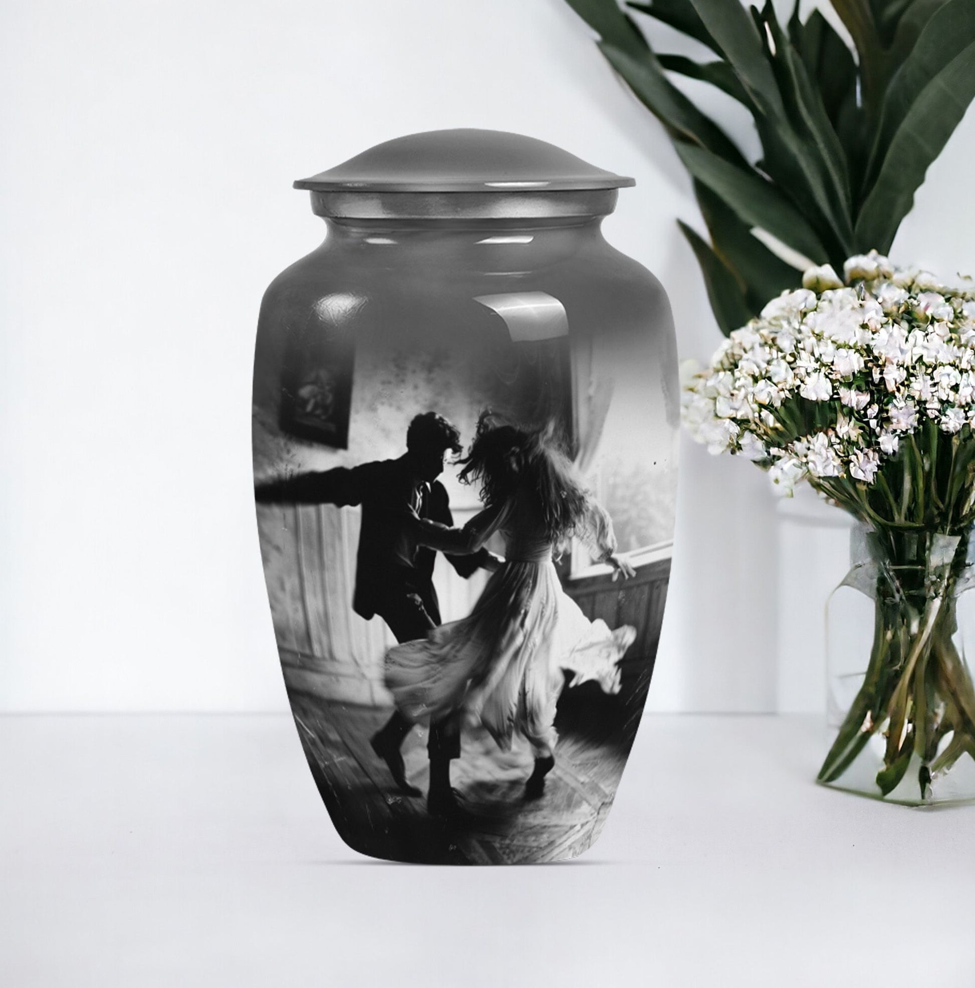 dancing Urn for human ashes.