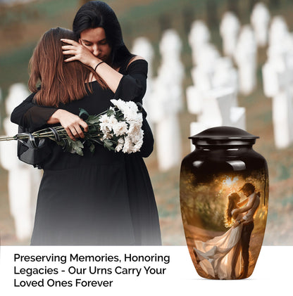 Classic 10-inch dancing urn for men
