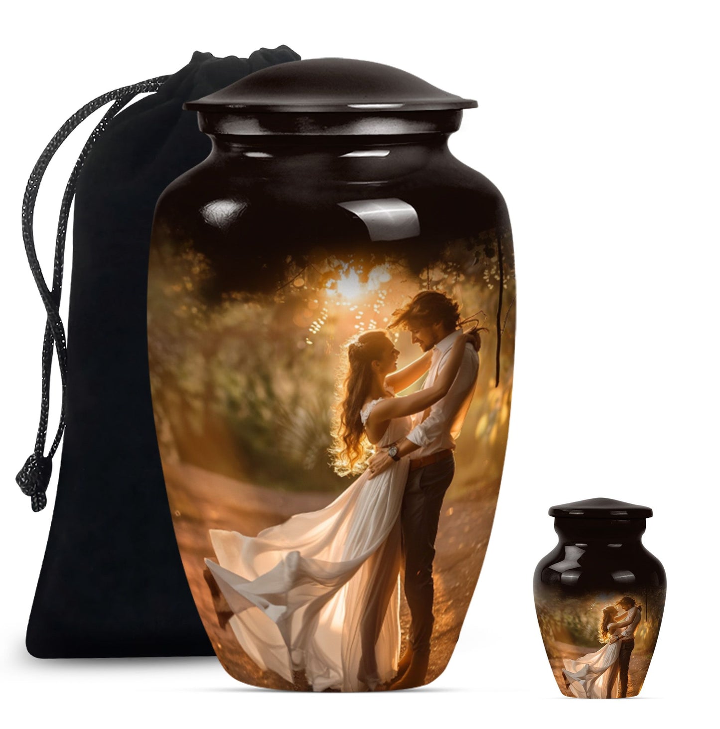 Classic 10-inch dancing urn for men