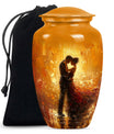 made large funeral cremation urn for women