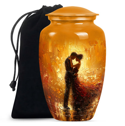 made large funeral cremation urn for women