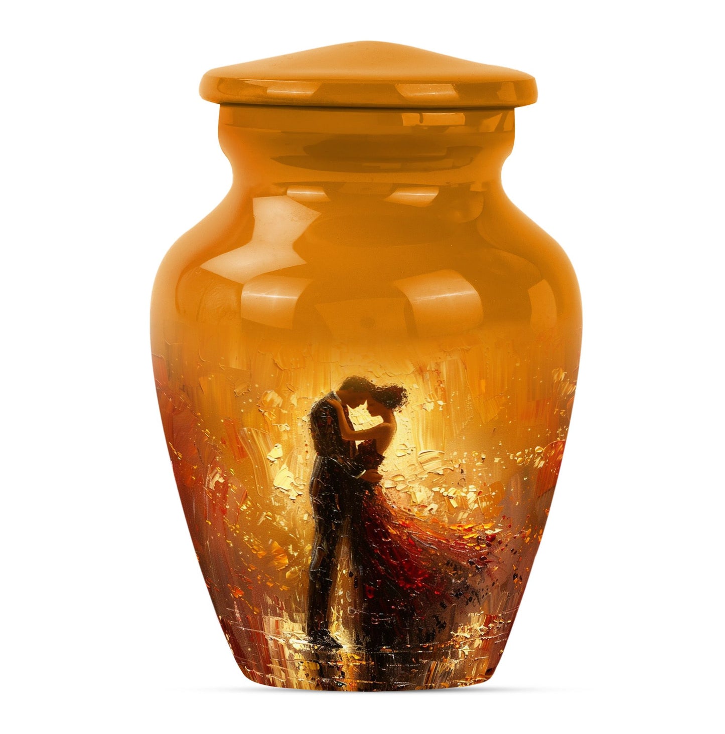 made large funeral cremation urn for women