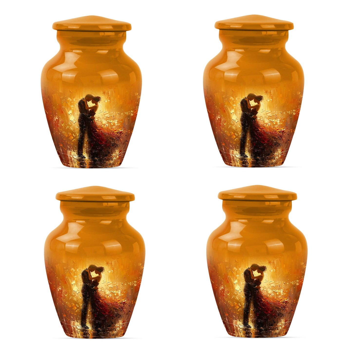 made large funeral cremation urn for women
