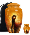 made large funeral cremation urn for women