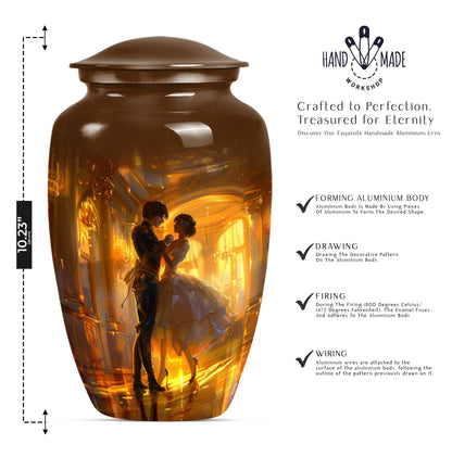 10-inch classic dancing urn.