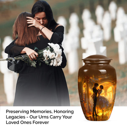 10-inch classic dancing urn.