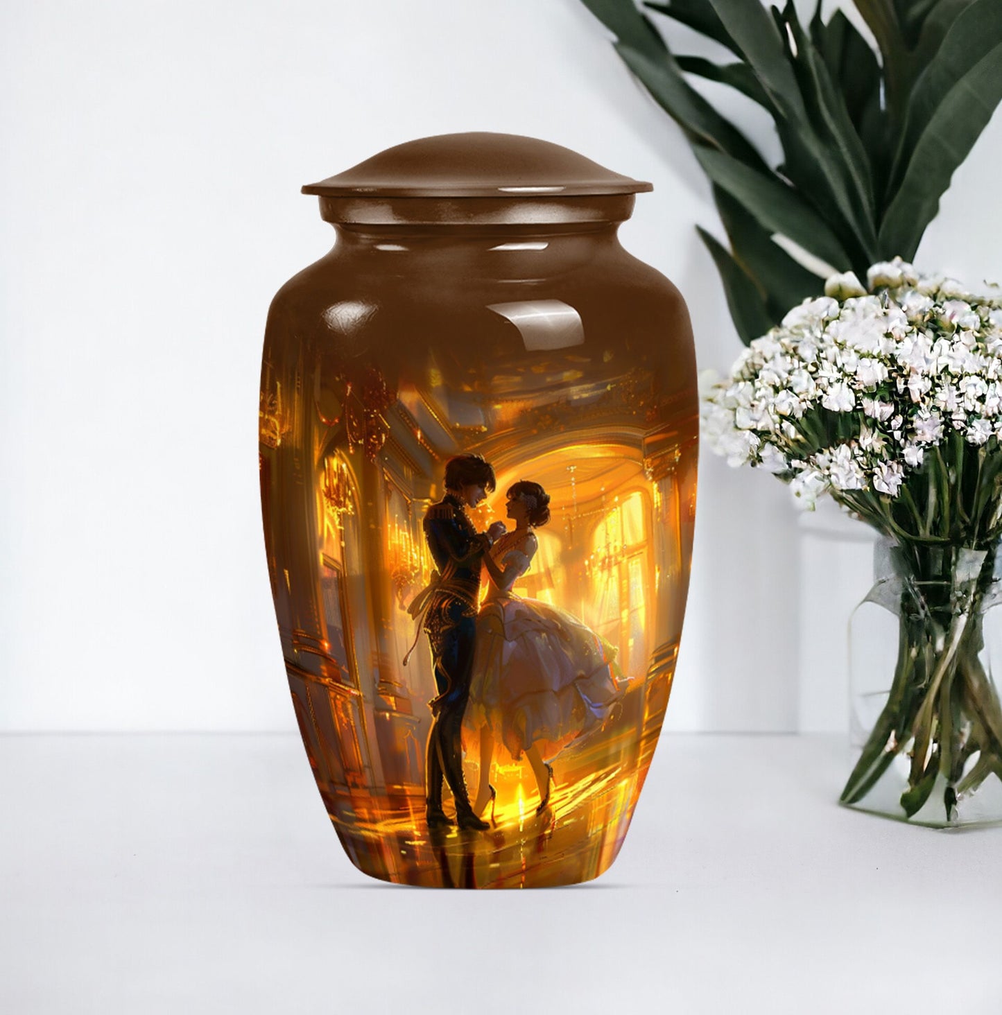 10-inch classic dancing urn.