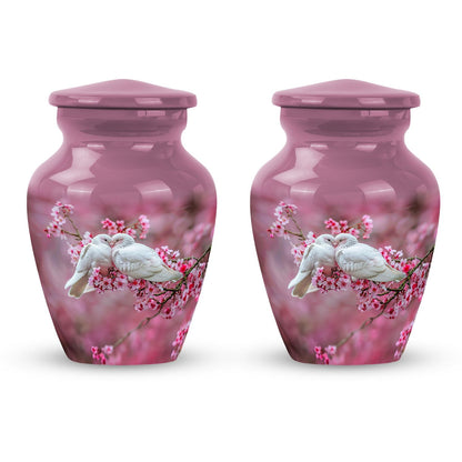 Classic 10-inch dove urn for human ashes
