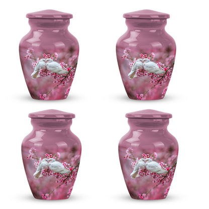 Classic 10-inch dove urn for human ashes
