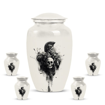 Large Urn with 4 Small Urn