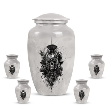 Large Urn with 4 Small Urn