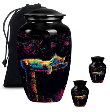 Large Urn with 2 Mini Urn