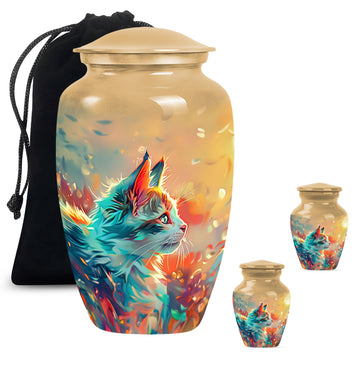 Large Urn with 2 Mini Urn