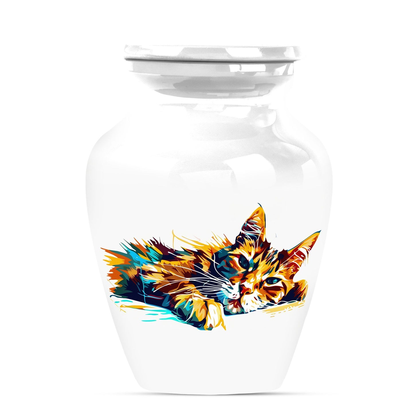 cat urn for burial ashes