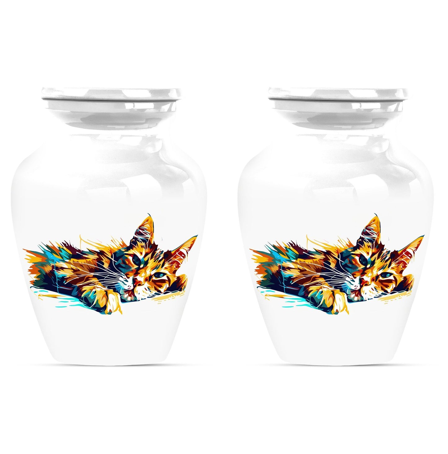 cat urn for burial ashes