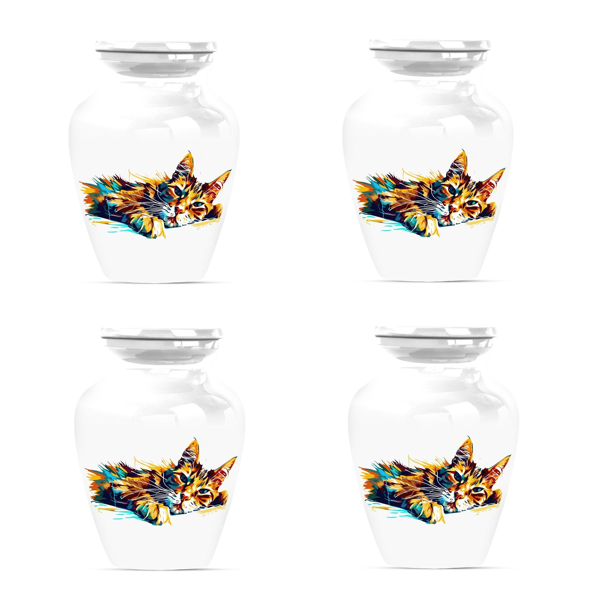 cat urn for burial ashes