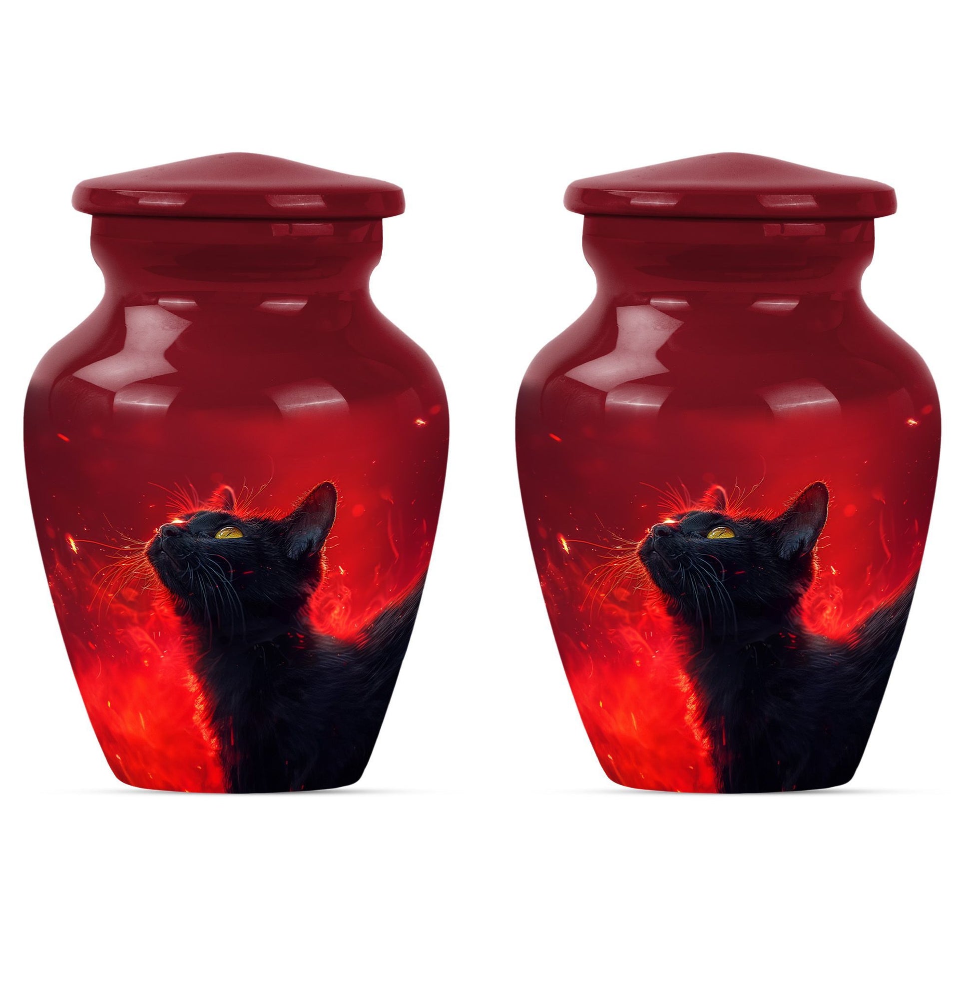 cat urn for human ashes