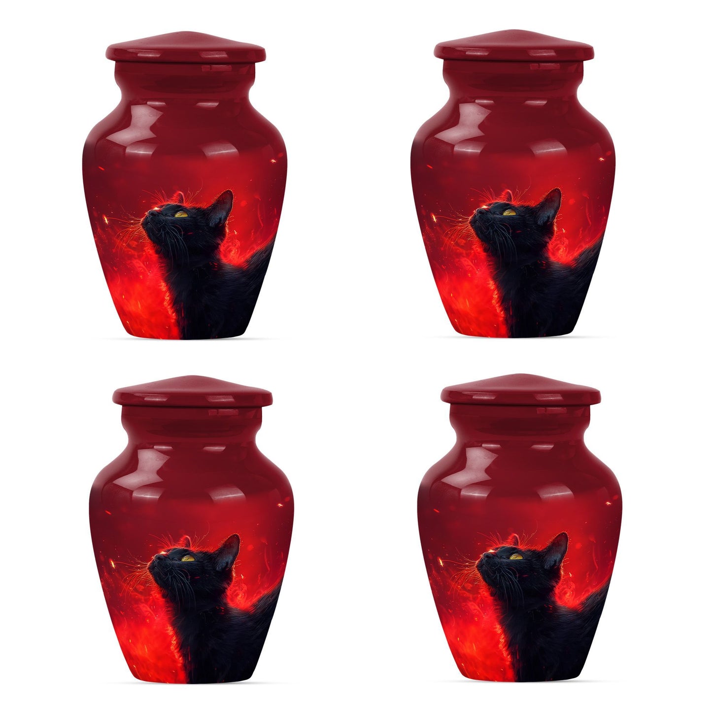 cat urn for human ashes