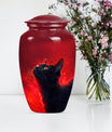 cat urn for human ashes