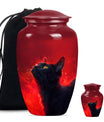cat urn for human ashes
