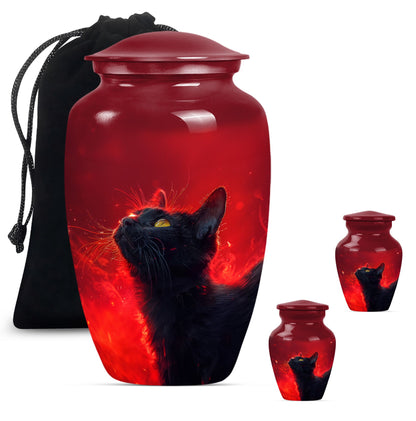 cat urn for human ashes