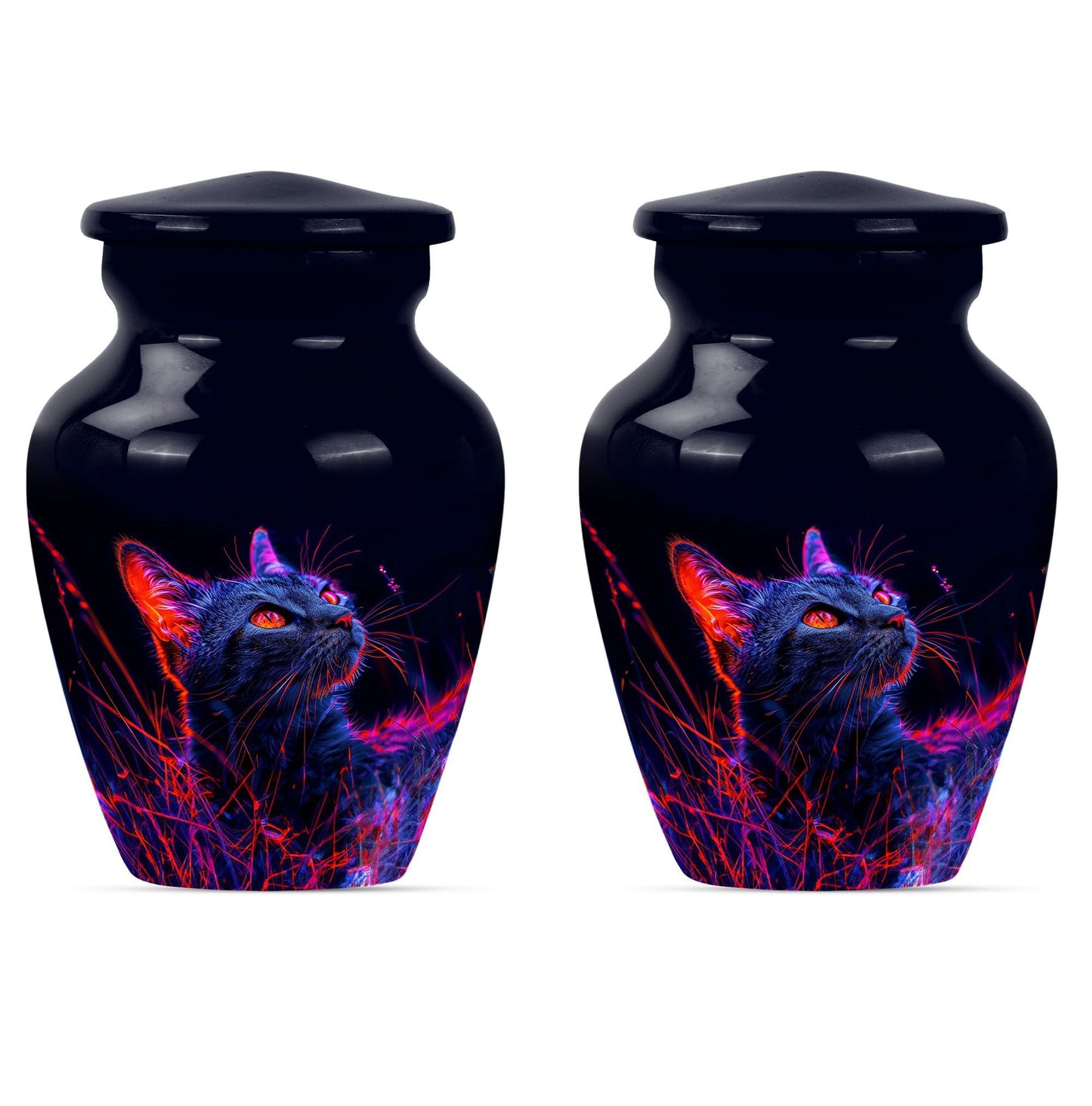 Cat Cremation Urn for Human Ashes.